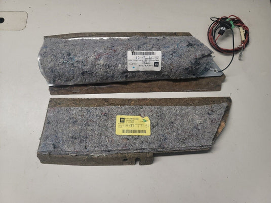 05-13 Corvette C6 Rear Right and Left Side Compartment Panels Insulator 9369-44
