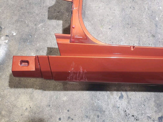 Corvette C6 Driver Side Rocker Panel Skirt Atomic Orange 3781-s