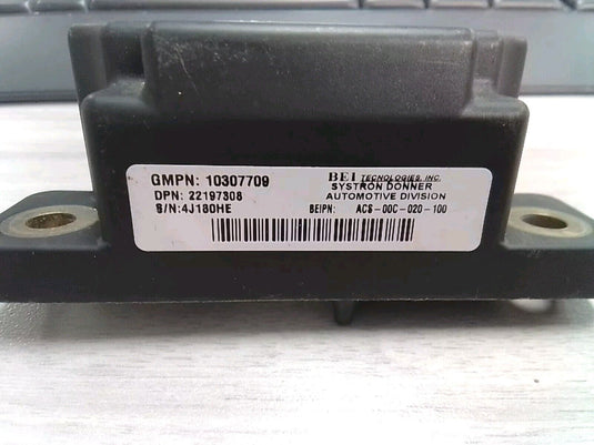 04-09 Corvette Yaw Rate Skid Sensor Stability Control 10307709 (5827-51)