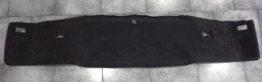 05-13 C6 Corvette Coupe Rear Cargo Trunk Panel Carpet Ebony Black 3082-G