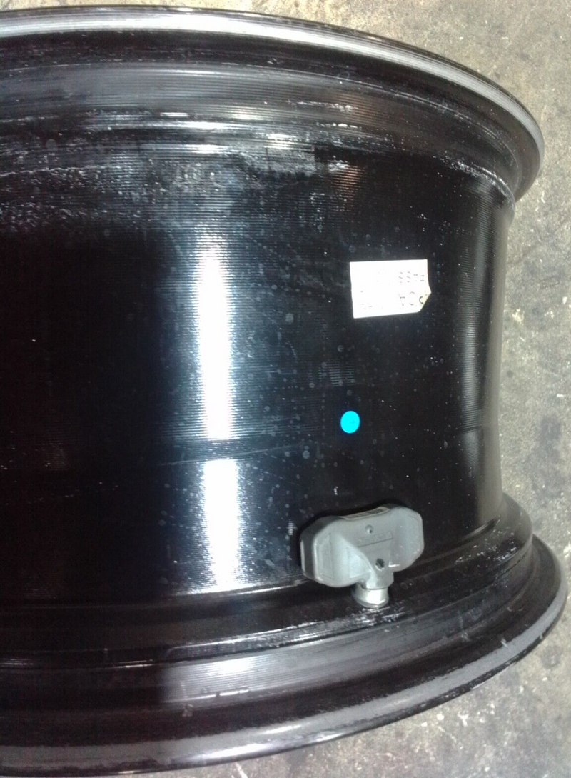 Load image into Gallery viewer, 05-13 CHEVY CORVETTE C6 WHEEL RIM 19X10 REAR BLACK 5 SPOKE 3635-S
