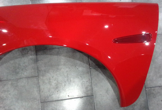 05-13 Corvette C6 Convertible Rear Quarter Panel Left LH RED 3936-S