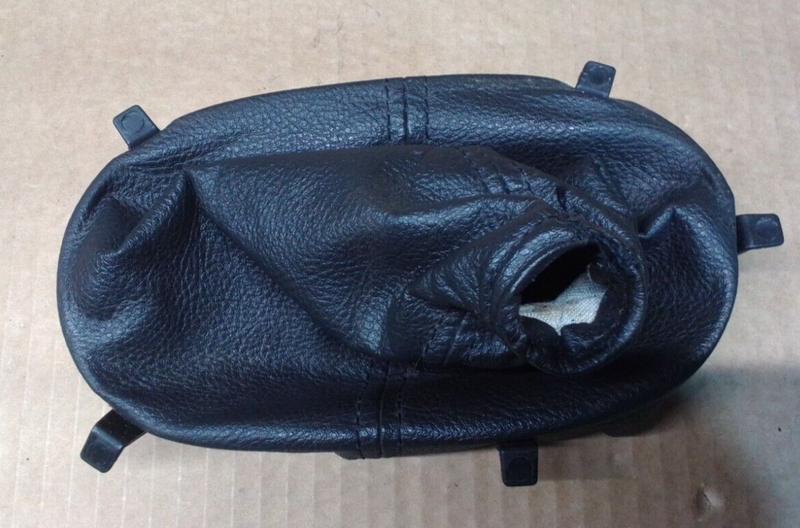 Load image into Gallery viewer, 05-13 corvette C6 Black Leather MANUAL 5-Speed SHIFT BOOT Cover frame 3274-2
