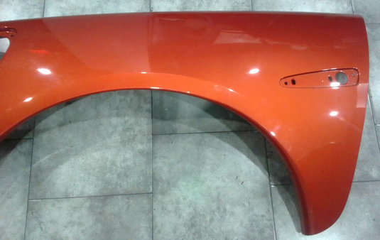 05-13 Corvette C6 Convertible Rear Quarter Panel Left LH Atomic Orange 3784-S