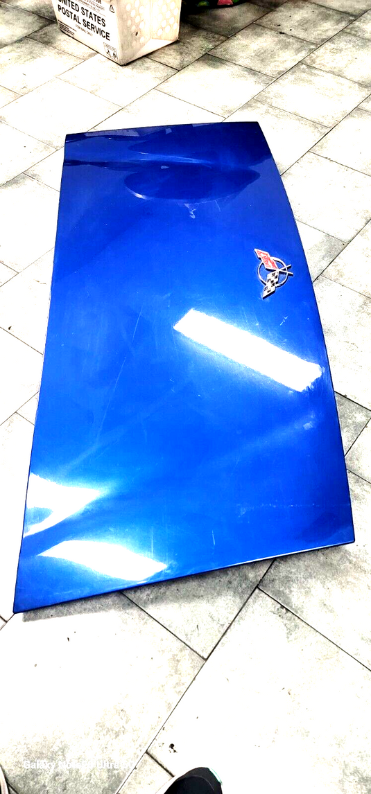 97-04 Corvette C5; Z06 Convertible Hatch trunk Deck Lid blue 8641-S