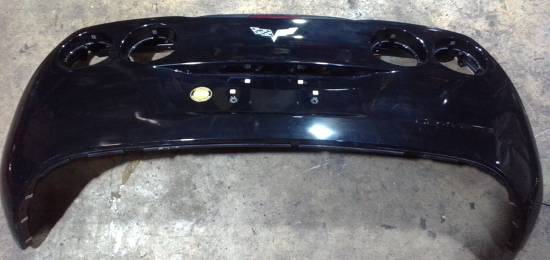 Load image into Gallery viewer, 05-13 Chevy Corvette C6 Rear Bumper Cover Black 4267-S
