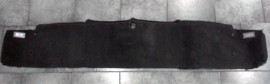 05-13 C6 Corvette Coupe Rear Cargo Trunk Panel Carpet Ebony Black 3081-G