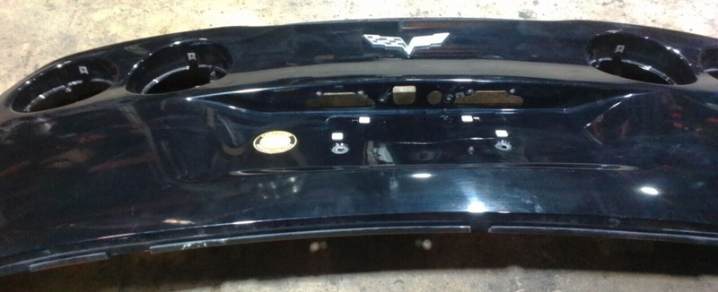 Load image into Gallery viewer, 05-13 Chevy Corvette C6 Rear Bumper Cover Black 4267-S
