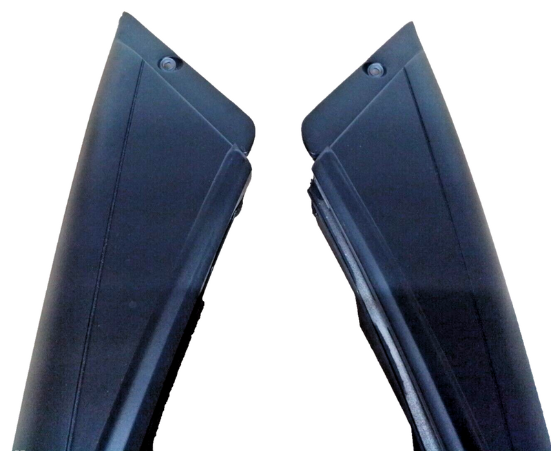 Load image into Gallery viewer, 05-13 Chevy Corvette C6 Right Left RH LH Exterior A Pillar Trim Set Pair 3596-Q2
