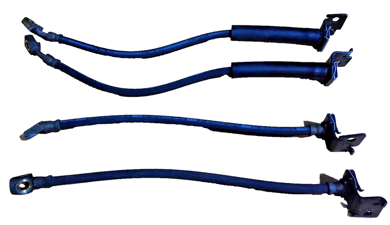 Load image into Gallery viewer, 05-06 (2005) Chevrolet Corvette C6 brake lines Front Rear 4 complete set 3995-56
