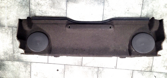 05-13 Chevy Corvette C6 Convertible Rear Speaker Trim Panel W/Speakers 8354-D4