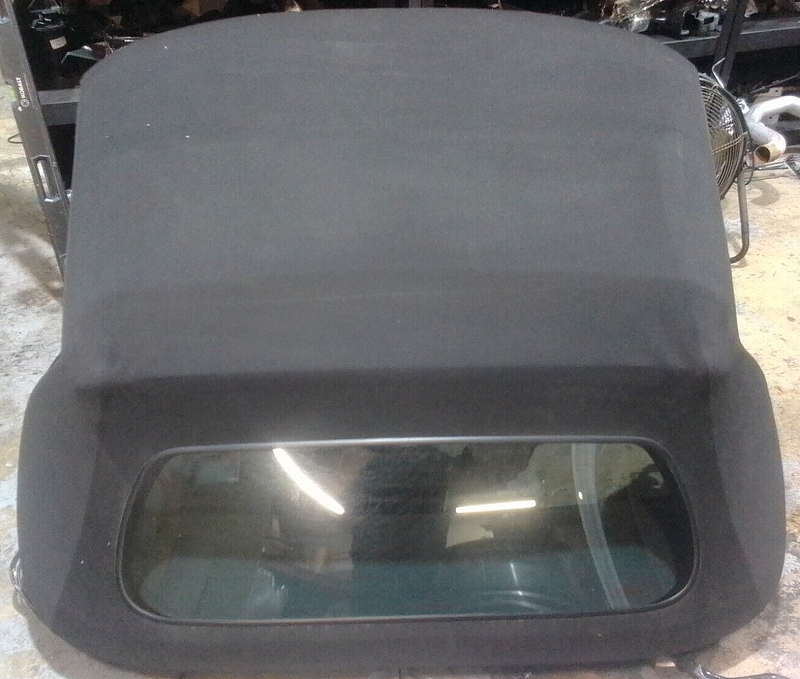 Load image into Gallery viewer, 05-13 C6 Corvette Convertible Soft Roof Top w/ Glass Hardware Black 4330-S
