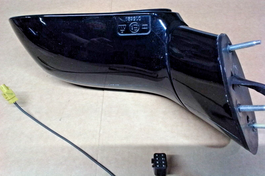 05-13 Corvette C6 OEM Driver side LH left mirror with memory Black 3091-44