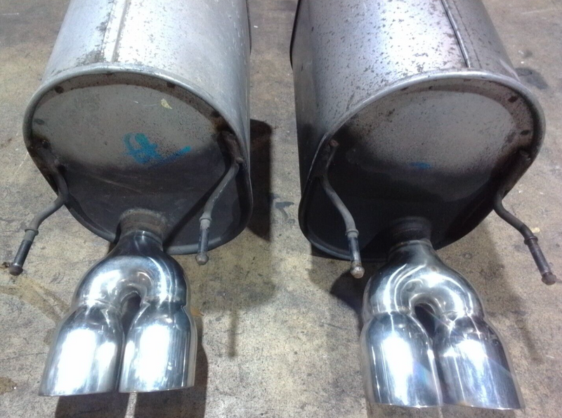 Cargue la imagen en el visor de la galería, 05-13 Corvette C6 Exhaust Mufflers Set Cut back 4321-S
