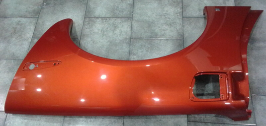 05-13 Corvette C6 Convertible Rear Quarter Panel Left LH Atomic Orange 3784-S