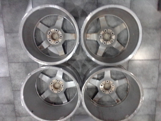 05-08 Corvette C6 Rims set wheels Chrome 18x8.5 19x10 OEM 4333-S