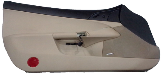 05-13 Corvette C6 Left Driver side LH Interior Door Trim Panel tan beige 3645-S