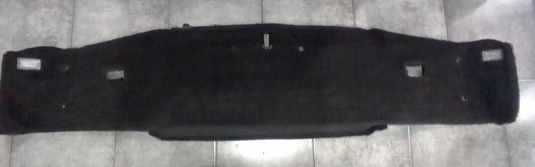 05-13 C6 Corvette Coupe Rear Cargo Trunk Panel Carpet Ebony Black 3190-G