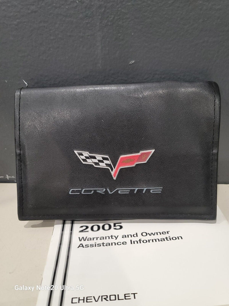 Load image into Gallery viewer, 2005 Corvette COMPLETE OEM Owner and Navigation Manual &amp; Case 3575-4
