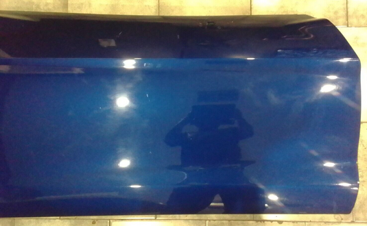 05-13 Corvette C6 OEM Right RH Passenger side Door Shell Blue 2999-S