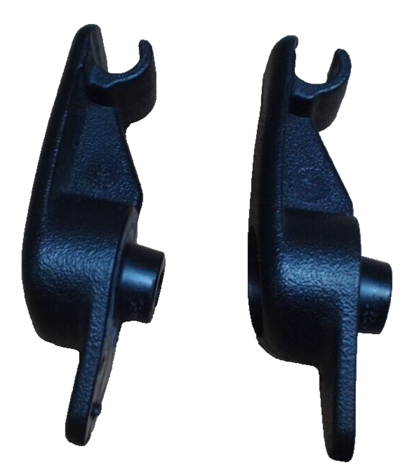 Load image into Gallery viewer, 97-04 Chevy Corvette C5 BLACK Sun Visor Retainer Clip Bracket Pair LH RH 3561-25
