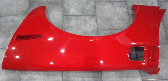 05-13 Corvette C6 Convertible Rear Quarter Panel Left LH RED 3936-S