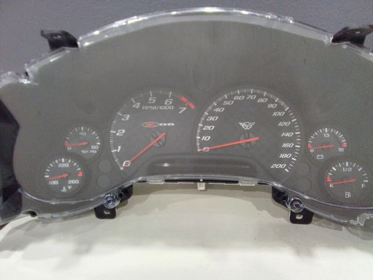 01-04 Corvette C5 Z06 Speedometer Instrument Gauge Cluster 19,946K Miles 2191-P3