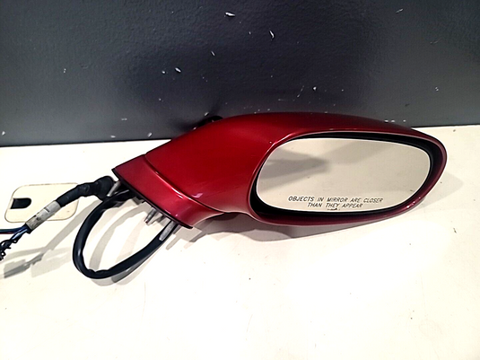 97-04 Corvette C5 Passenger side View Mirror with memory Red 4285-E3