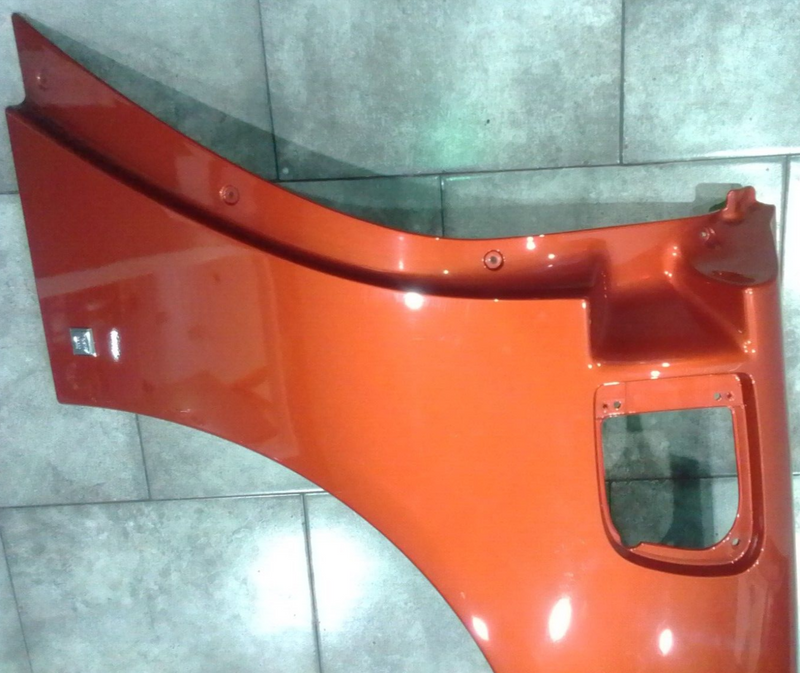 Load image into Gallery viewer, 05-13 Corvette C6 Convertible Rear Quarter Panel Left LH Atomic Orange 3784-S
