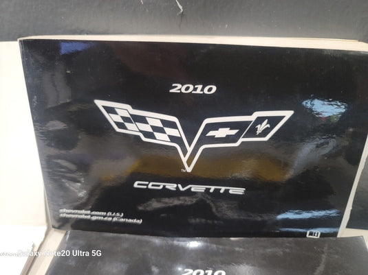 2010 Cotvette C6 OEM Complete Owner Manual book  2790-3