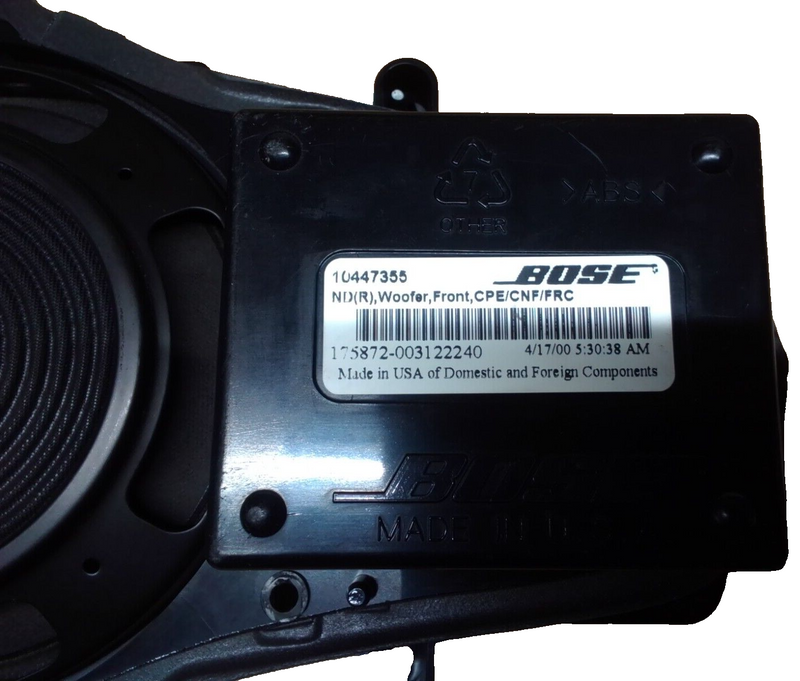 Load image into Gallery viewer, 97-04 Chevy Corvette C5 BOSE Right or Left Assembly Front Door Speaker 3148-E2
