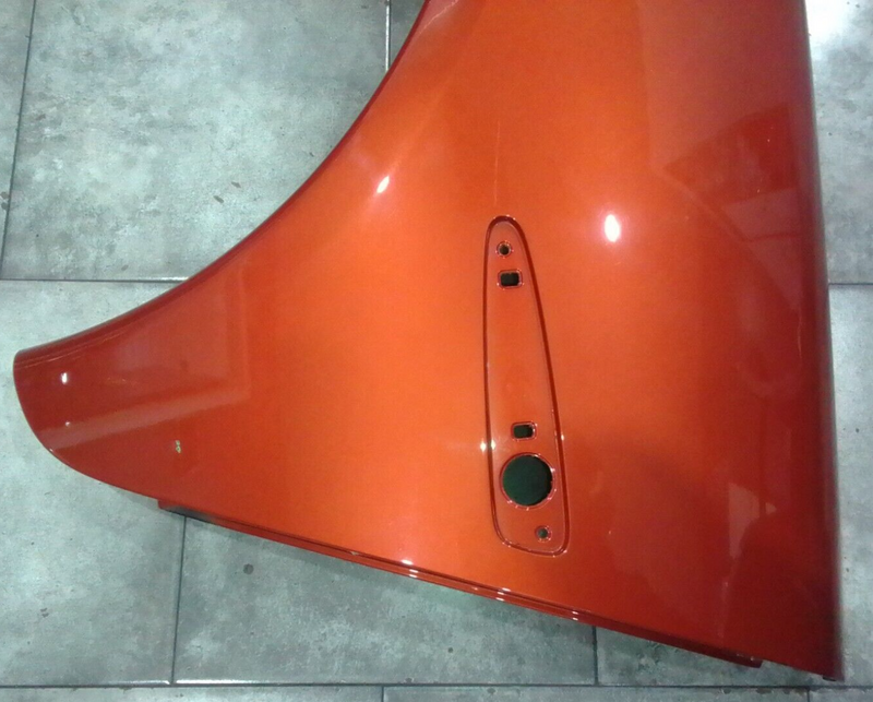 Load image into Gallery viewer, 05-13 Corvette C6 Convertible Rear Quarter Panel Left LH Atomic Orange 3784-S
