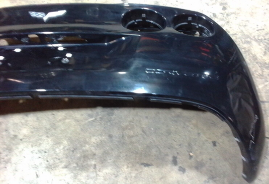 05-13 Chevy Corvette C6 Rear Bumper Cover Black 4267-S