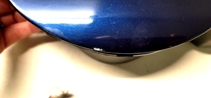 Cargue la imagen en el visor de la galería, 97-04 Corvette C5 Fuel Gas Filler Door Assembly Dark Blue  7387-E3
