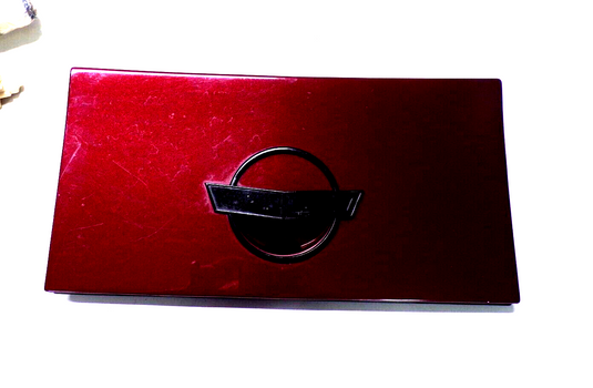 84-96 Corvette C4 OEM Gas Flap Fuel Filler Door / Burgundy 6722-A3.4