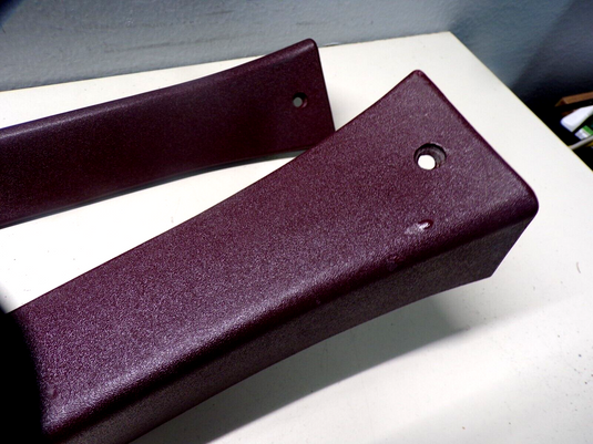 92-96  Corvette C4 Door Pillar Trim Left and Right side SET Burgundy  6766-9