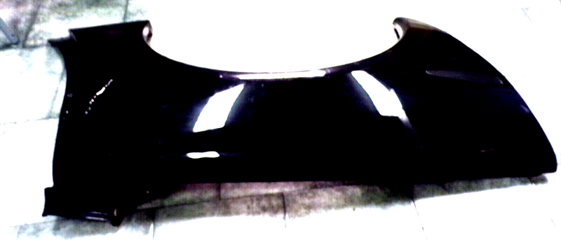 Cargue la imagen en el visor de la galería, 05-13 C6 Corvette Coupe RH Passenger side Rear Quarter Panel BLACK DAMAGE 6634-S
