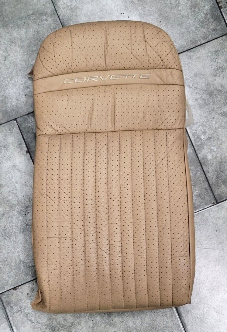 Cargue la imagen en el visor de la galería, 97-04 corvette C5 Seat Back Cushion Center Insert OEM Beige 7035-D2
