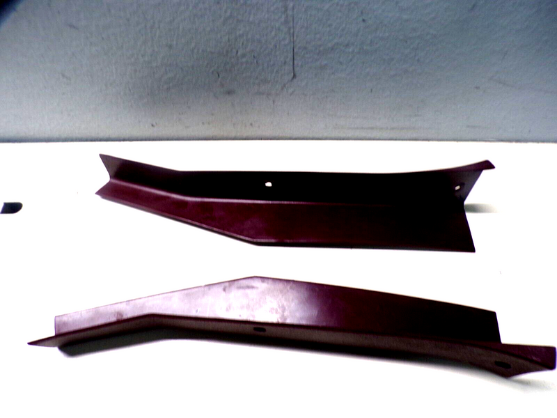 Load image into Gallery viewer, 92-96  Corvette C4 Door Pillar Trim Left and Right side SET Burgundy  6766-9
