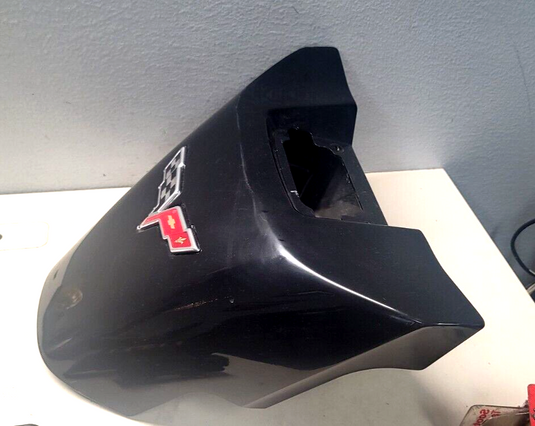 05-13 Corvette  C6 Transport OEM Waterfall Center Console  Black USED 8185-D3