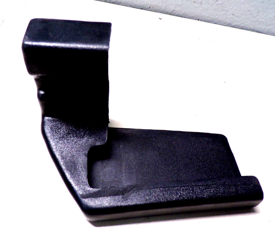 84-96 Chevy Corvette C4 Front LH Seat Track Cover Black Used 6577-2