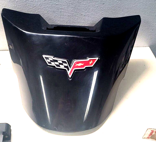 05-13 Corvette  C6 Transport OEM Waterfall Center Console  Black USED 8185-D3