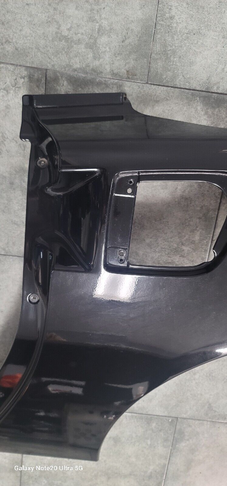 Cargue la imagen en el visor de la galería, 05-13 C6 Corvette Rear Left LH Quarter Panel Black 9067-S
