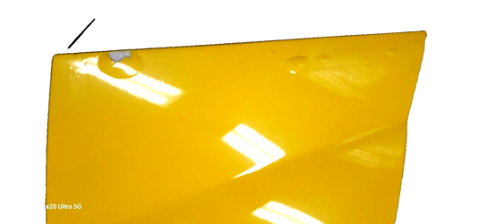 05-13 Corvette C6 Convertible Hatch trunk Deck Lid Yellow 8640-S