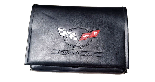 2002 C5 Corvette - OEM Owners Manual Set Kit Black Used 8728-F