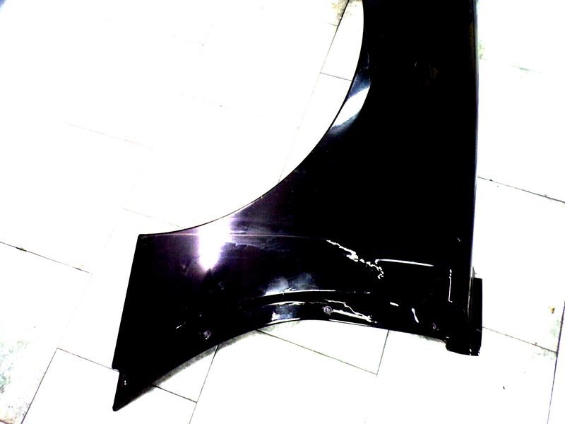 Cargue la imagen en el visor de la galería, 05-13 C6 Corvette Coupe RH Passenger side Rear Quarter Panel BLACK DAMAGE 6634-S
