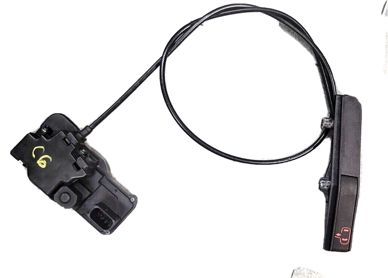 Load image into Gallery viewer, 5-13  Corvette C6 Passenger Side Door Lock Manual Release Cable USED (6504-35)
