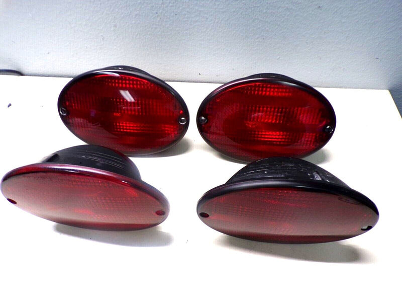 Cargue la imagen en el visor de la galería, 97-04 Corvette C5 OEM Rear tail lights, Brake Lamps complete set 4953-E2
