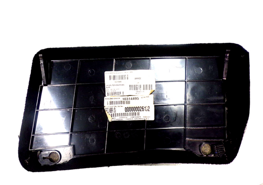 97-04 Corvette C5  Floor Kickup Panel Black 193 19I Passenger Side 6367-A2.4