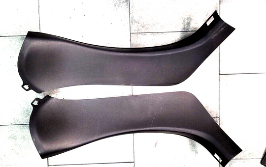 05-13 Corvette C6 Interior B Pillar Seat Belt Trim Covers Oem Set  5883-D4